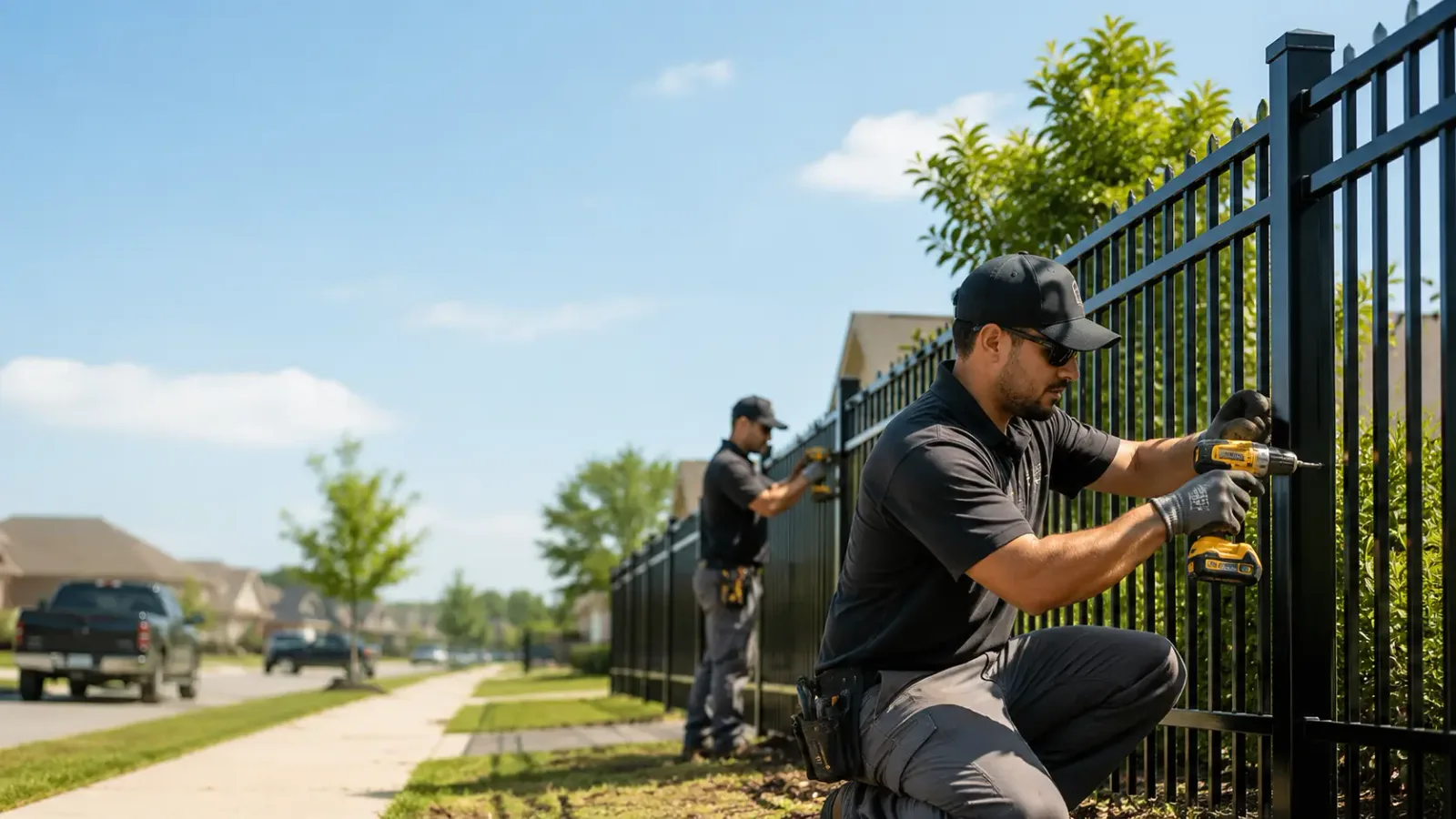 Metal Fence Installation in Hawk Run, PA